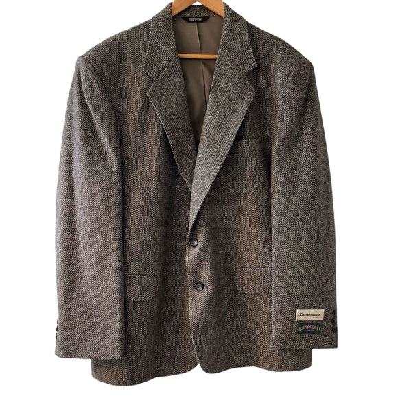 🎉HP! ❤️ NWT! Cambridge Classics Men’s Lambswool Tweed Blazer - Picture 1 of 6